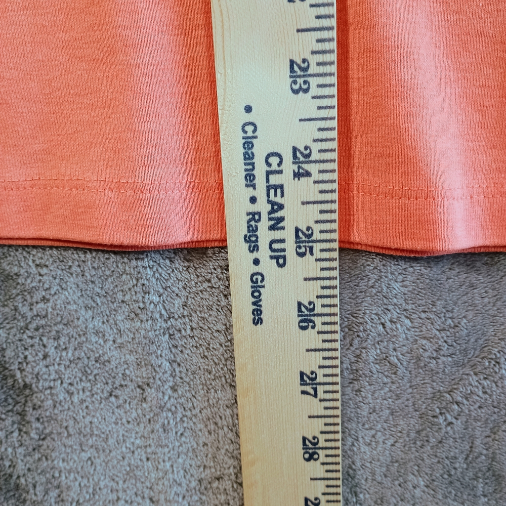 Eddie Bauer Women's Coral V-Neck Top Medium - Picture 8 of 11